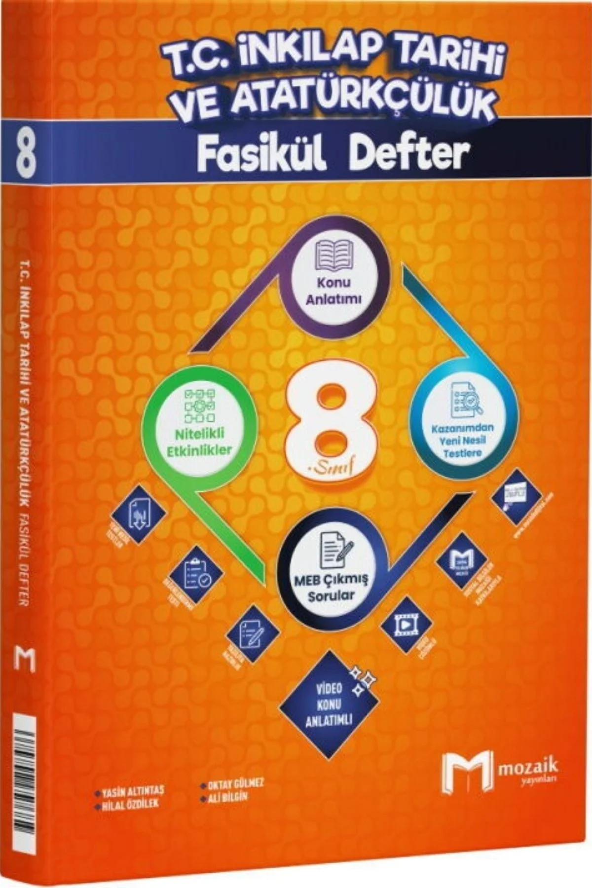 MOZAİK 8.SINIF İNKİLAP TARİHİ FASİKÜL DEFTER