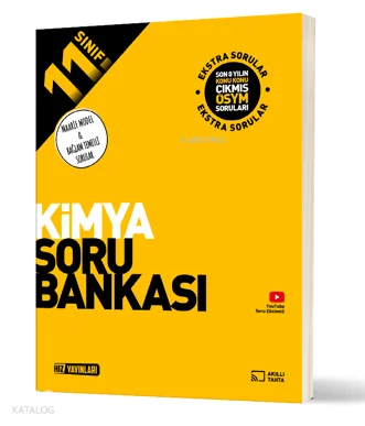 Hız Yayınları 11. Sınıf Kimya Soru Bankası