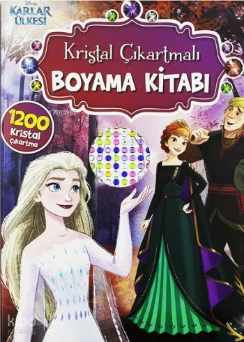 Disney Karlar Ülkesi - Kristal Çıkartmalı Boyama Kitabı