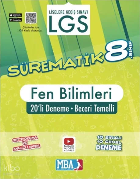 Evrensel İletişim 8.Sınıf Sürematik Fen Bilimleri  20 Li Deneme