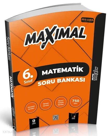 Artı Zeka Yayınları Maximal Bire Bir MEB 6.Sınıf Matematik Soru Bankası