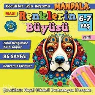 Maxi Renklerin Büyüsü Çocuklar İçin Boyama 9