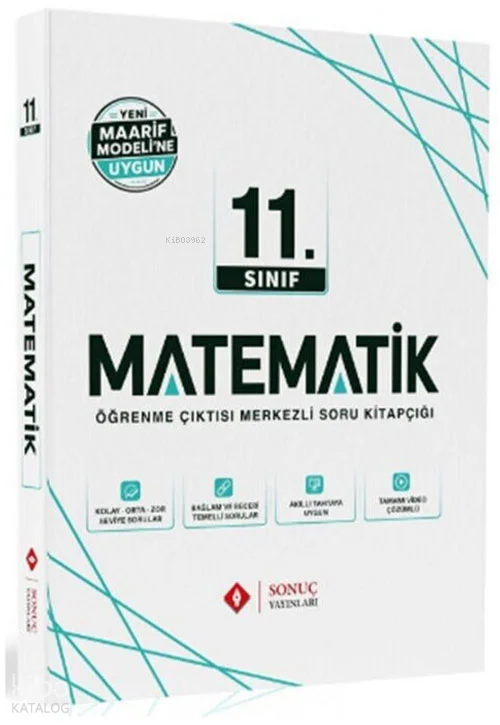 Sonuç 11. Sınıf Matematik Maarif Modele Uygun Modüller Set