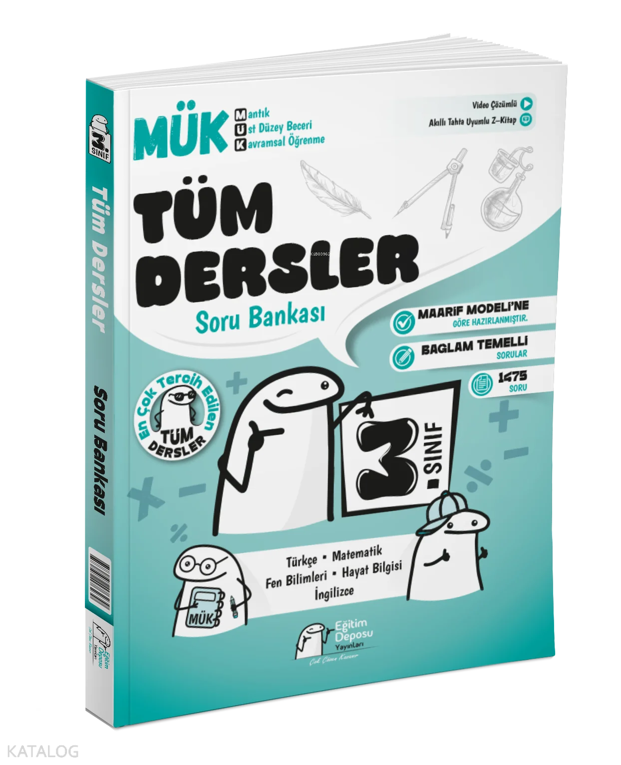 Eğitim Deposu 3. Sınıf MÜK Tüm Dersler Fasikül Soru Bankası