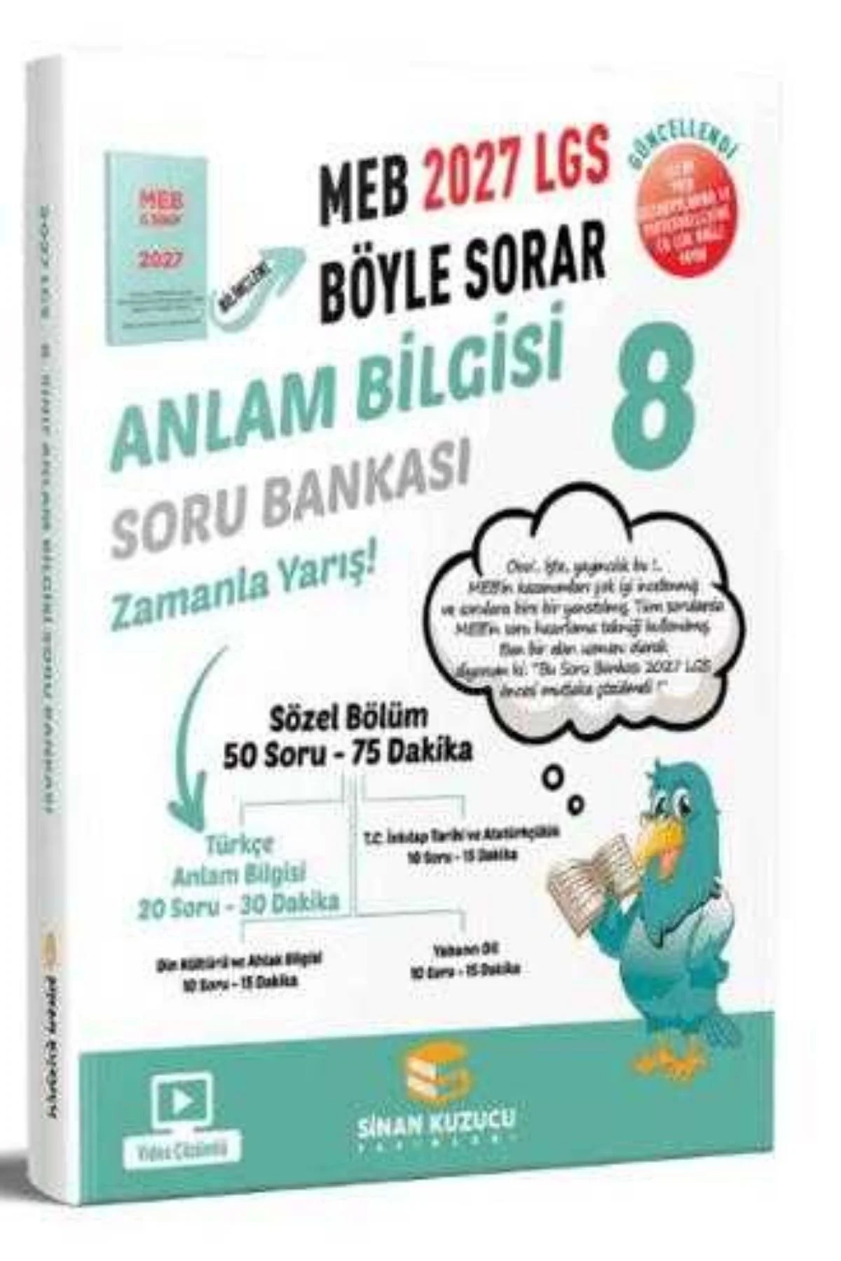 SİNAN KUZUCU 2027 8.SINIF ANLAM BİLGİSİ SORU BANKASI