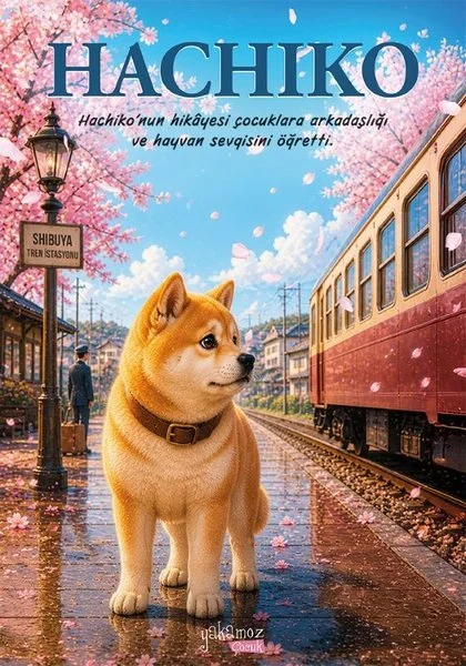 Hachiko - Renkli Resimli (Ciltli)