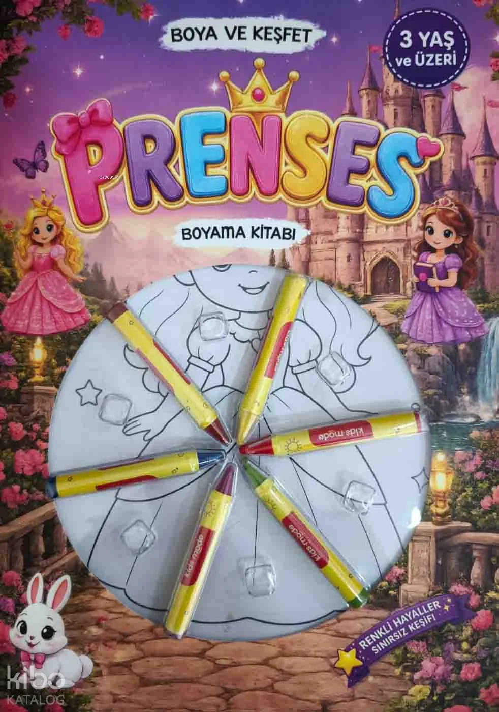 Boya ve Keşfet - Prenses