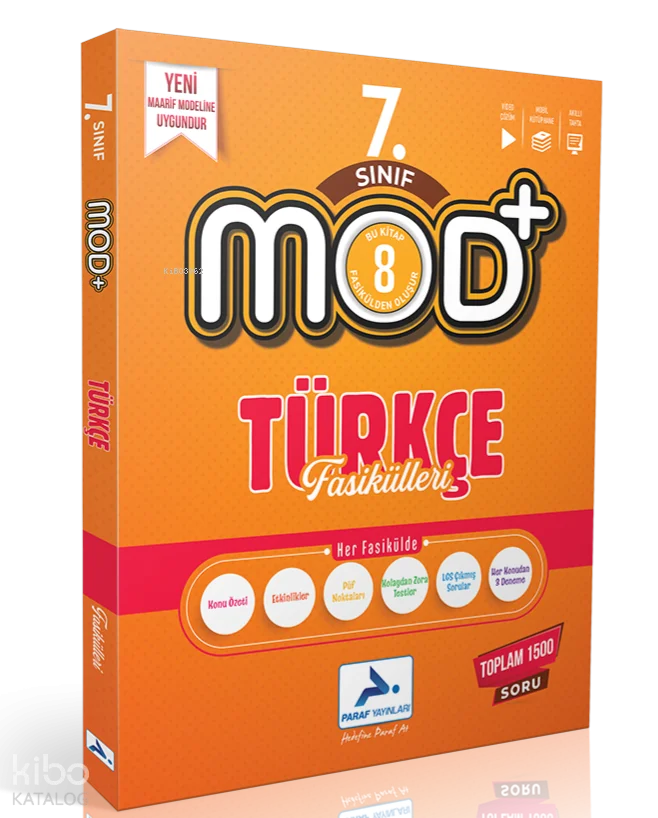 Paraf Yayınları 7. Sınıf MOD Türkçe Anlatım Fasikülleri