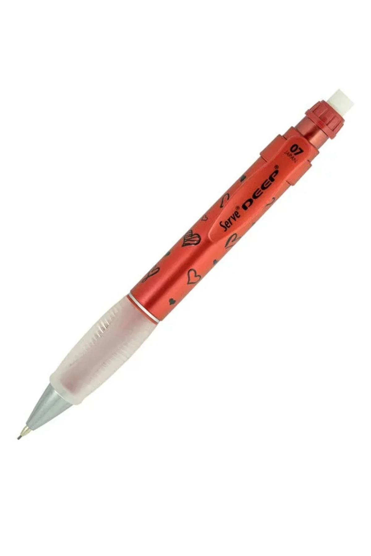 SERVE DEEP VERSATİL UÇLU KALEM 0,7 MM PRE METALİK LAV KIRMIZI
