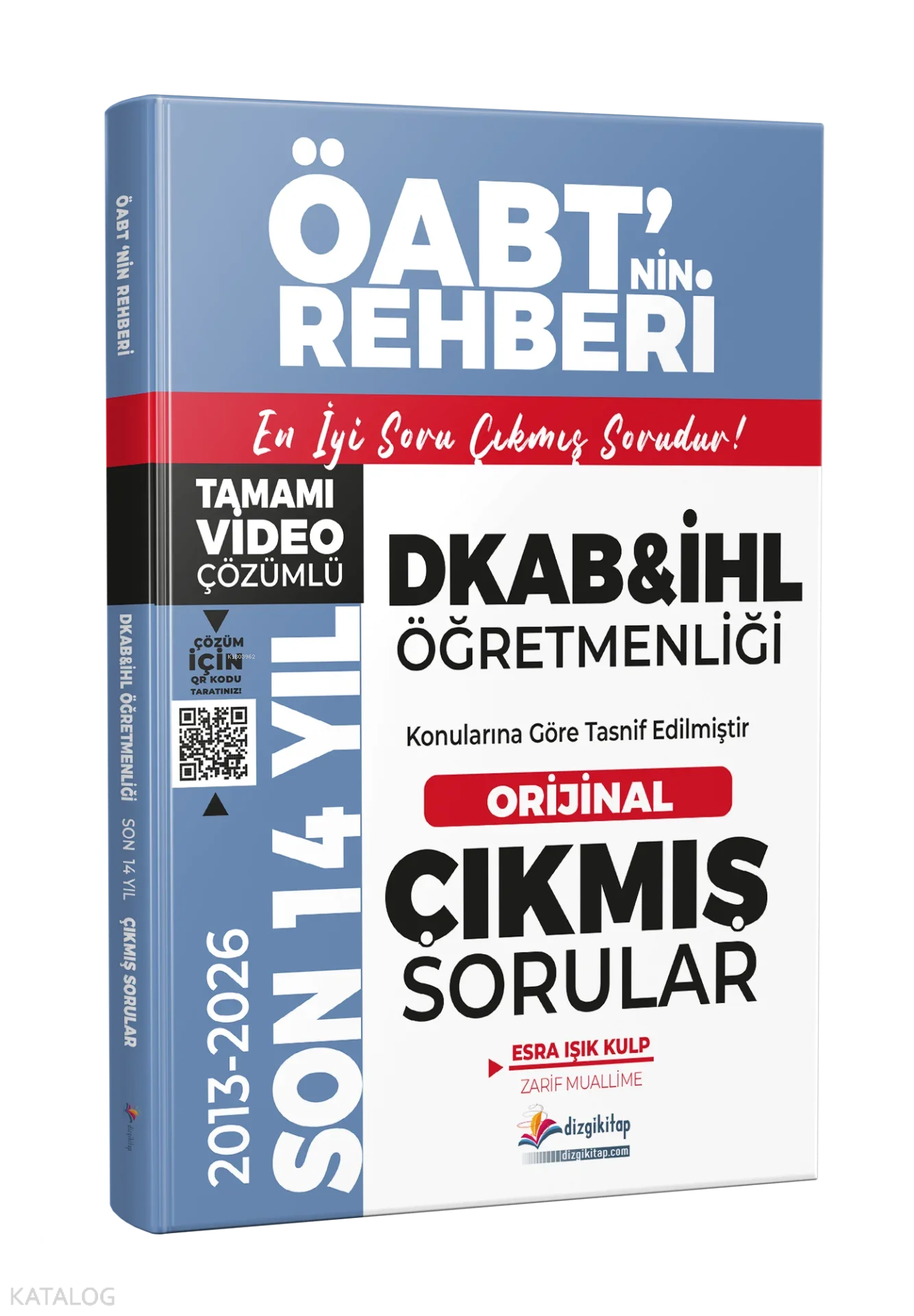 Dizgi Kitap 2027 MEB-AGS ÖABT DKAB İHL Son 14 Yıl Orijinal Video Çözümlü Çıkmış Sorular