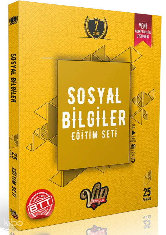 Vip 7. Sınıf Sosyal Bilgiler Eğitim Seti
