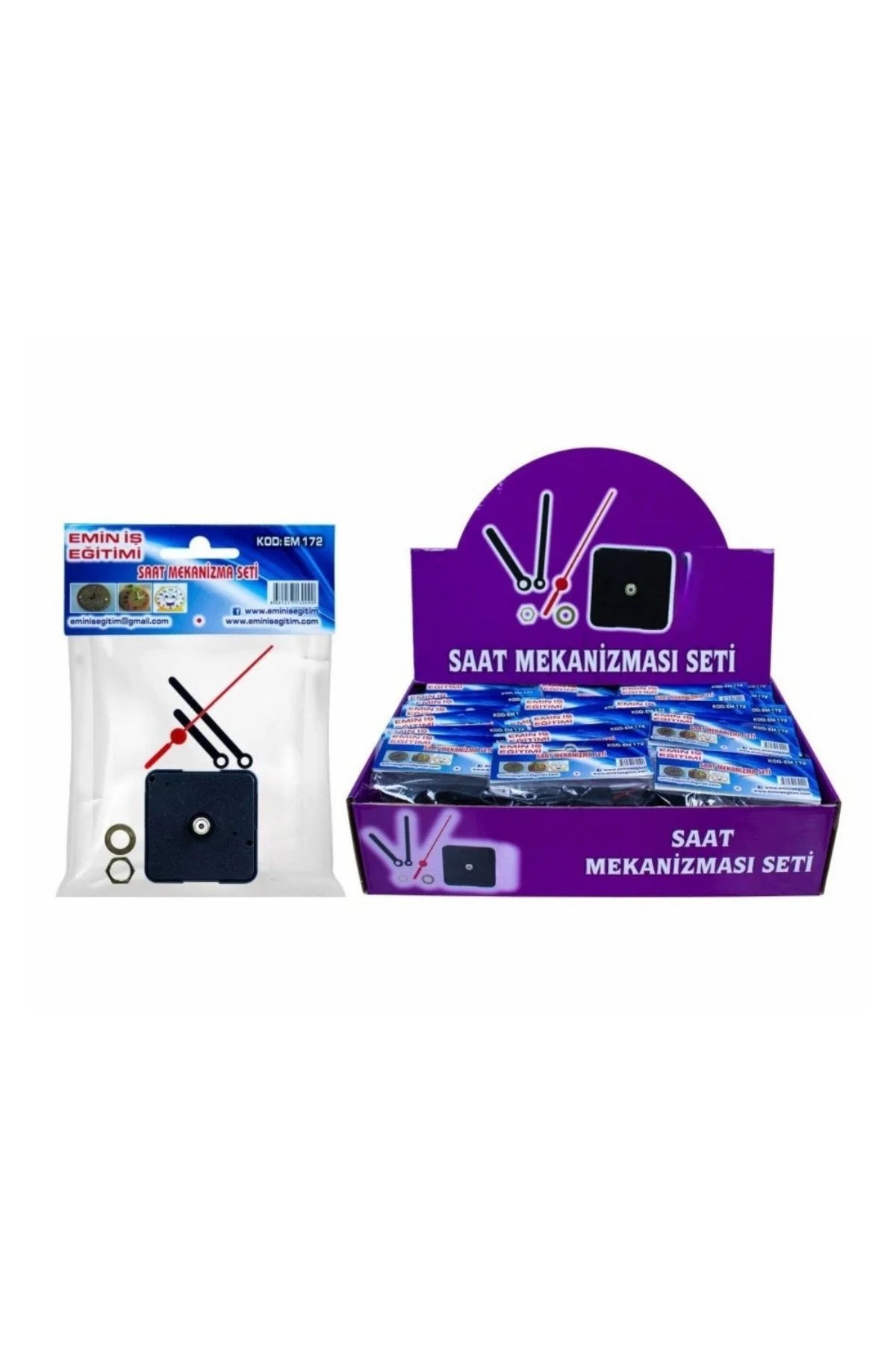 SAAT MEKANİZMA SETİ - EM 172