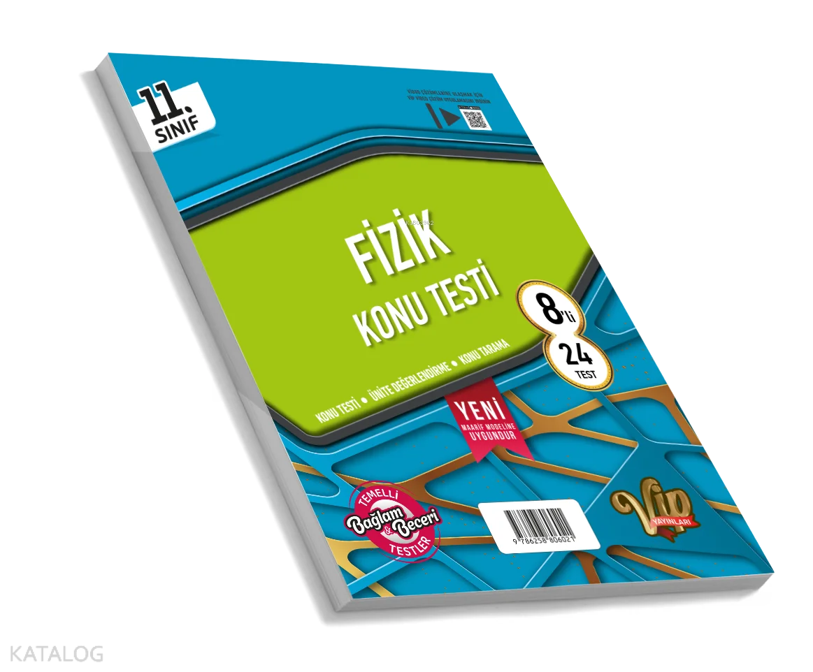 Vip 11. Sınıf Fizik Konu Testi (8 Öğrencilik)