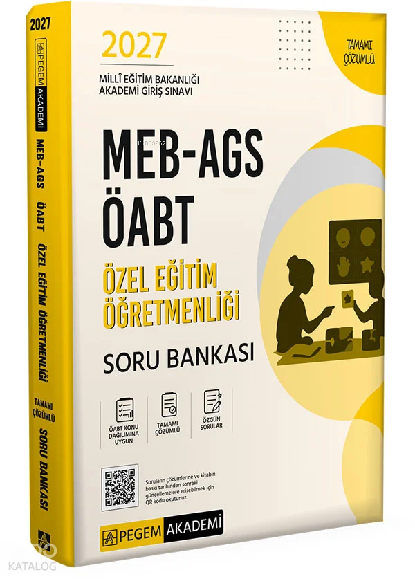 Pegem Akademi 2027 MEB-AGS ÖABT Özel Eğitim Öğretmenliği Soru Bankası