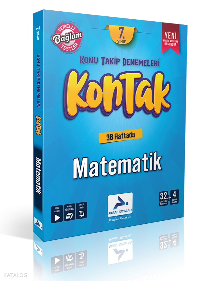 Paraf 7. Sınıf Kontak Matematik Denemeleri