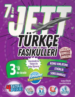 Ünlüler Karması 7. Sınıf Jett Türkçe Fasikülleri