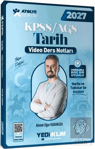 2027 KPSS AGS Atölye Serisi Genel Kültür Tarih Video Ders Notları