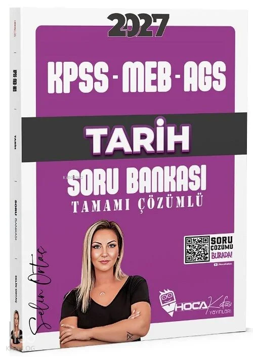 Hoca Kafası 2027 KPSS MEB-AGS Tarih Soru Bankası Çözümlü