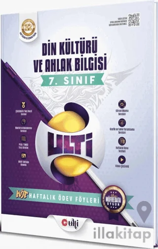 7. Sınıf Din Kültürü ve Ahlak Bilgisi Haftalık Ödev Föyleri
