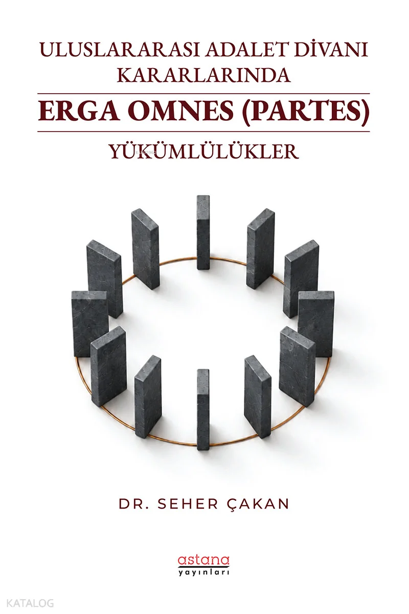 Uluslararası Adalet Divanı Kararlarında Erga Omnes (Partes) Yükümlülükler
