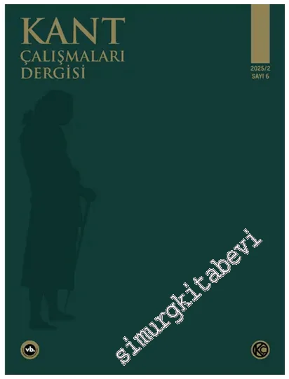 Kant Çalışmaları Dergisi  - Sayı: 6
