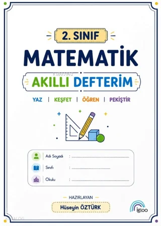 İgloo Yayınevi 2. Sınıf Matematik Akıllı Defterim