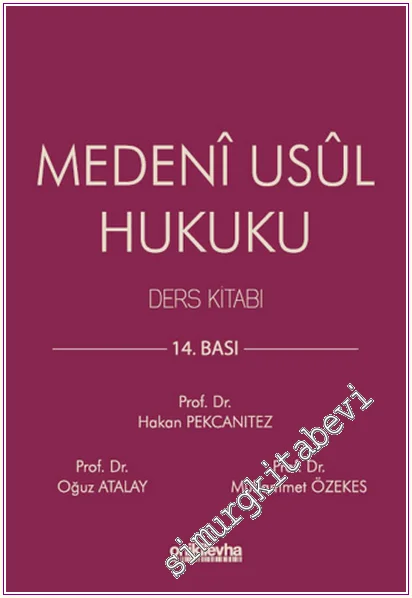 Medenî Usûl Hukuku Ders Kitabı -