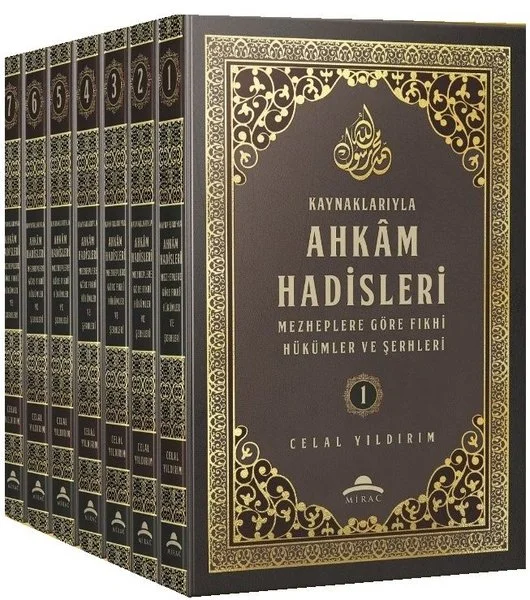 Kaynaklarıyla Ahkam Hadisleri Seti - 8 Kitap Takım (Ciltli)