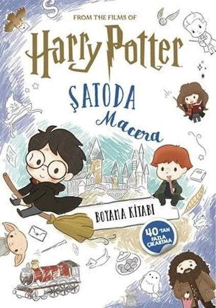 Film Özel Harry Potter Şatoda Macera Boyama Kitabı