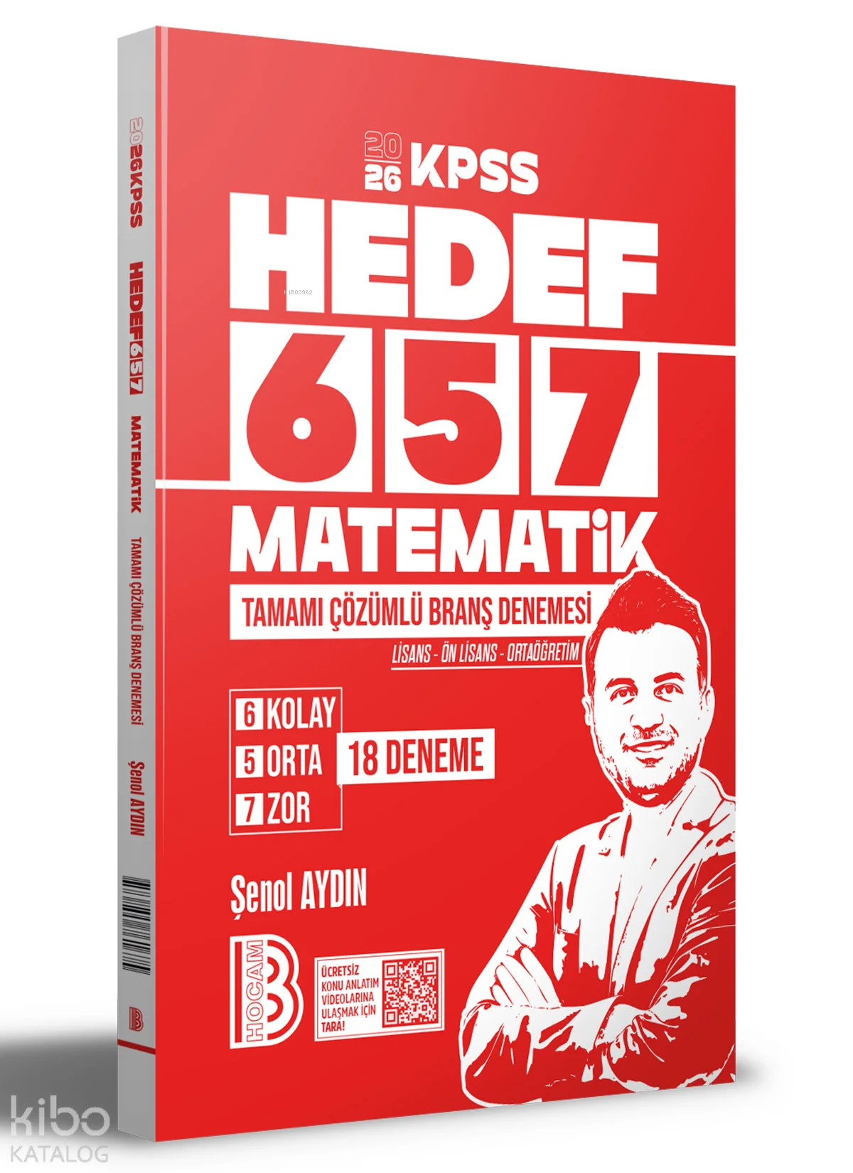 Benim Hocam 2026 KPSS Hedef 657 Matematik Tamamı Çözümlü Branş Denemesi