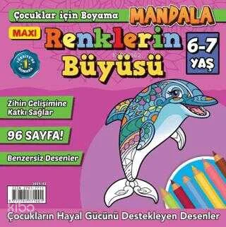 Maxi Renklerin Büyüsü Çocuklar İçin Boyama 6