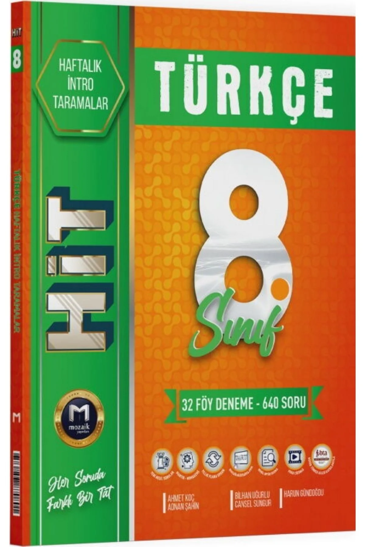 MOZAİK 8.SINIF TÜRKÇE HİT 32 DENEME
