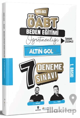 2027 MEB-AGS ÖABT Altın Gol BESYO Beden Eğitimi Öğretmenliği Tamamı Çözümlü 7 Deneme