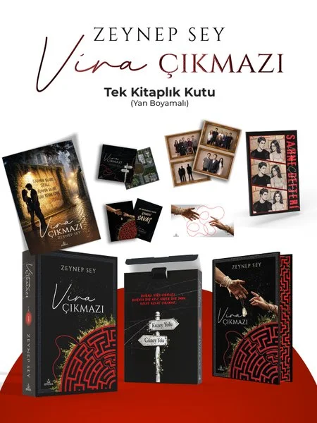 Vira Çıkmazı 1-Tek Kitaplık Kutu Yan Boyamalı (Ciltli)