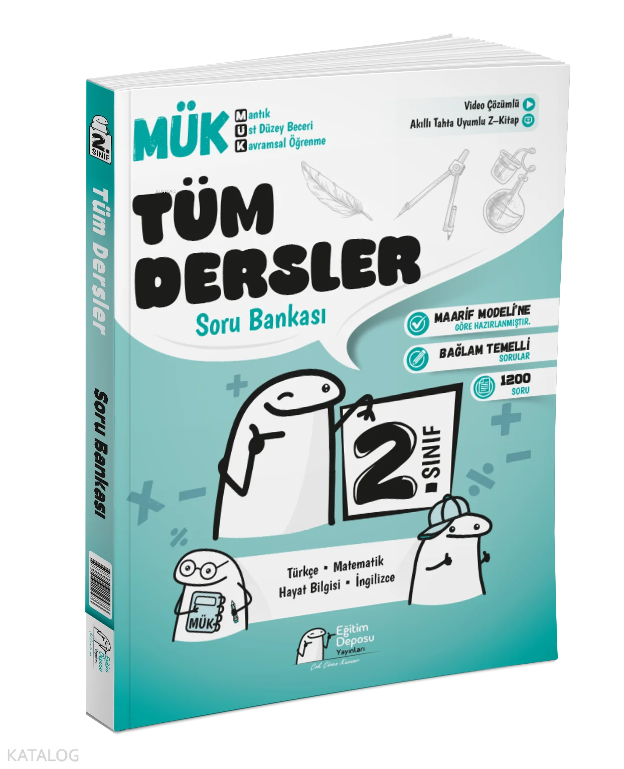 Eğitim Deposu 2. Sınıf MÜK Tüm Dersler Fasikül Soru Bankası