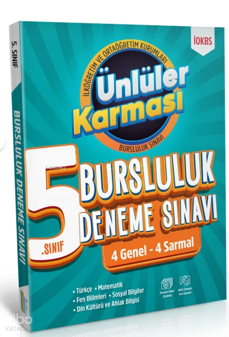 Ünlüler Karması 5. Sınıf  İOKBS 4+4 Bursluluk Denemesi