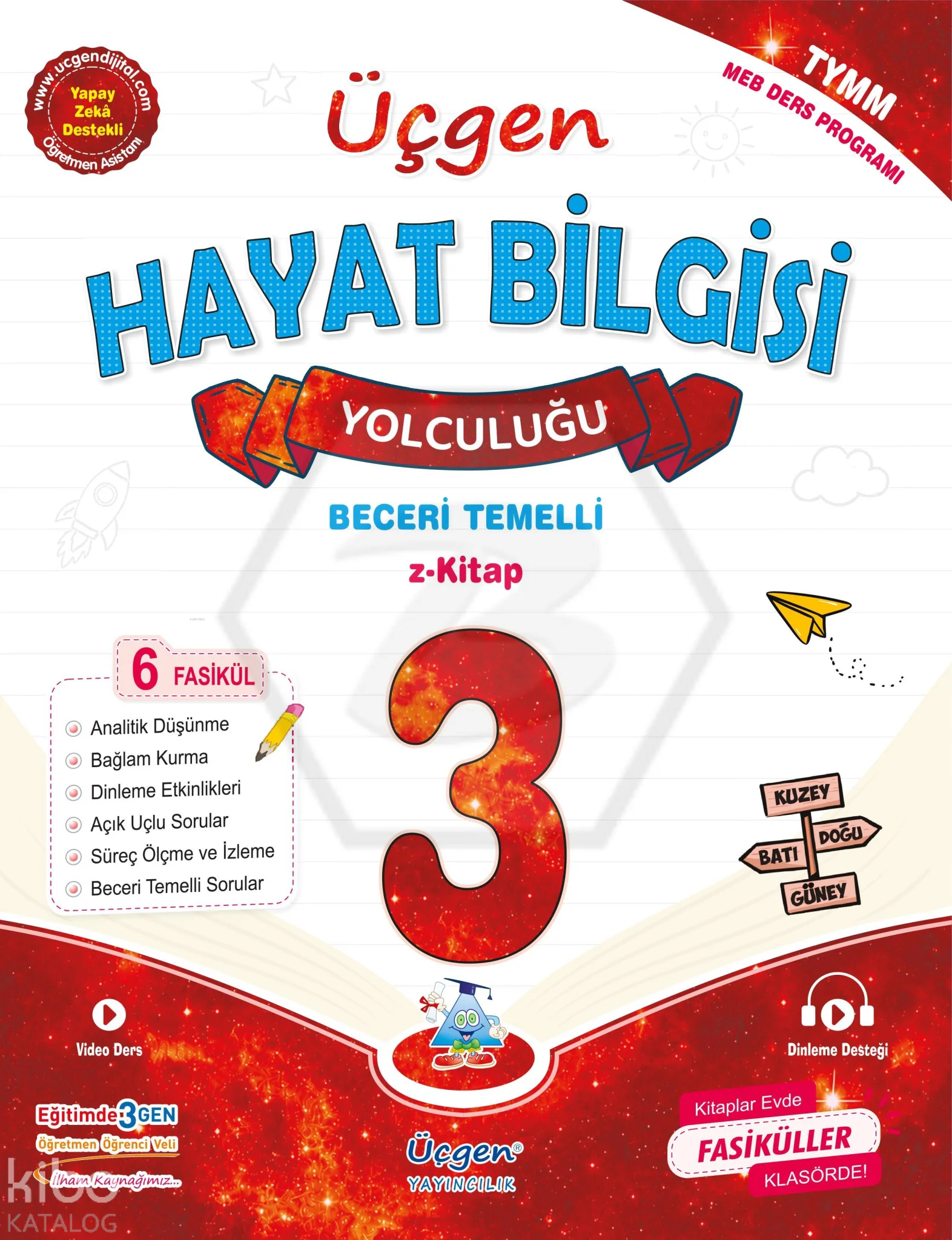 Üçgen Yayıncılık 3. Sınıf Beceri Temelli - Hayat Bilgisi Fasikülleri