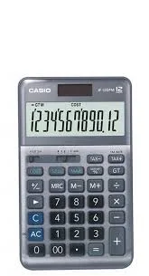 CASİO D-120FM METAL MASAÜSTÜ HESAP MAKİNESİ 12 HANELİ