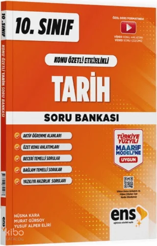 Ens 10. Sınıf Tarih Maarif Konu Özetli Etkinlikli Soru Bankası