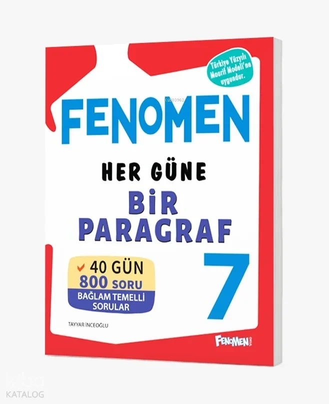 Fenomen 7. Sınıf Her Güne Bir Paragraf