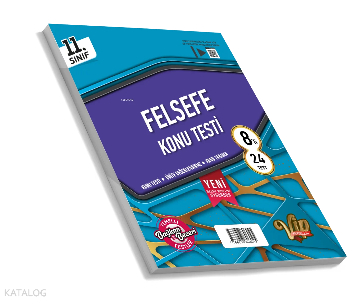 Vip 11. Sınıf Felsefe Konu Testi (8 Öğrencilik)