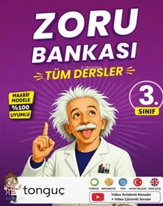 Tonguç Akademi 3. Sınıf Tüm Dersler Zoru Bankası