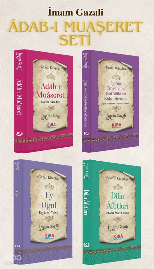 İmam Gazali - Âdab-ı Muaşeret Seti (4 Kitap)
