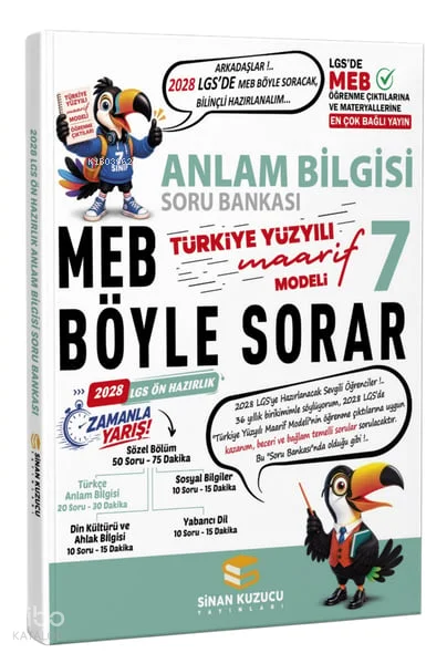 Sinan Kuzucu Yayınları 7. Sınıf Anlam Bilgisi Soru Bankası