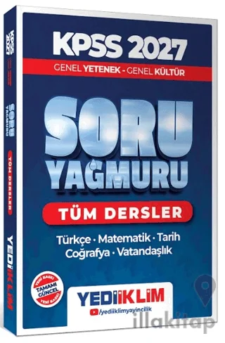 2027 KPSS Genel Yetenek Genel Kültür Tüm Dersler Soru Yağmuru