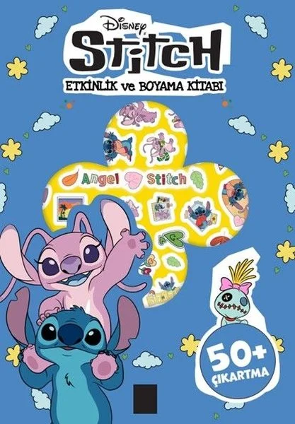 Disney Stiç Kıpır Kıpır Etkinlik ve Boyama Kitabı
