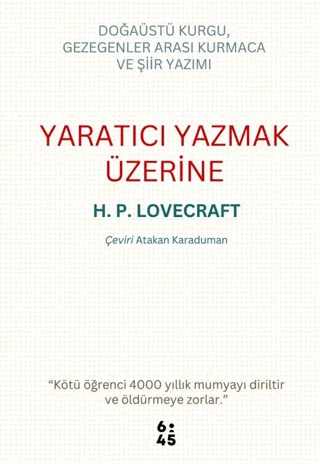 Yaratıcı Yazmak Üzerine