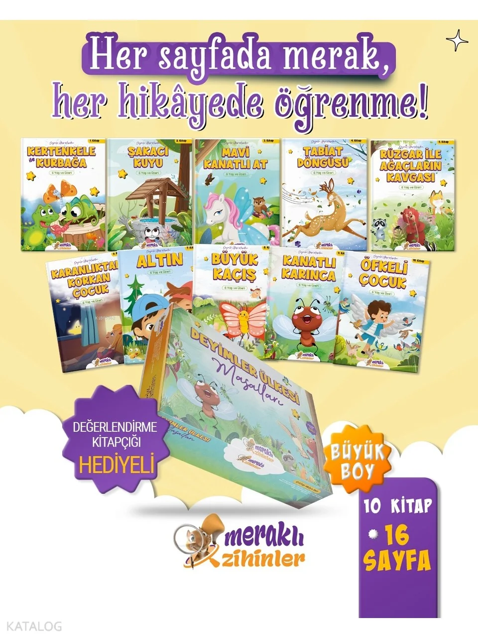 Meraklı Zihinler Deyimler Ülkesi Masalları