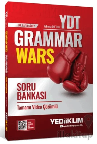 YDT Grammar Wars Tamamı Video Çözümlü Soru Bankası