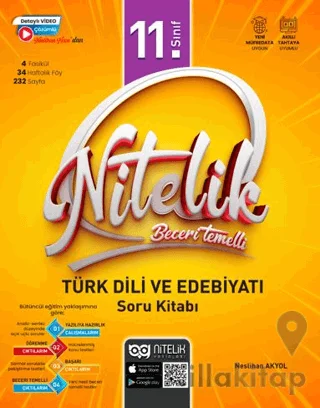 11. Sınıf Türk Dili ve Edebiyatı Beceri Temelli Soru Kitabı